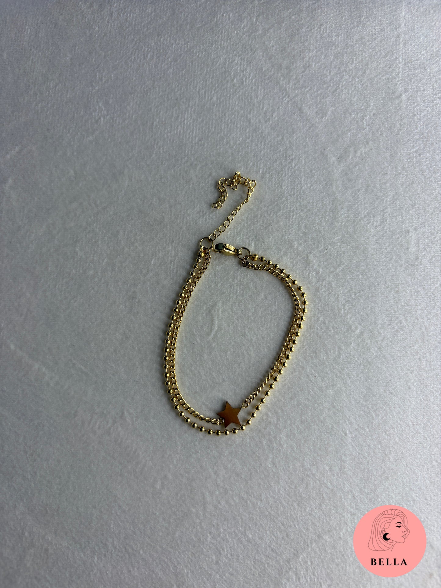 Double Layer Star Bracelet