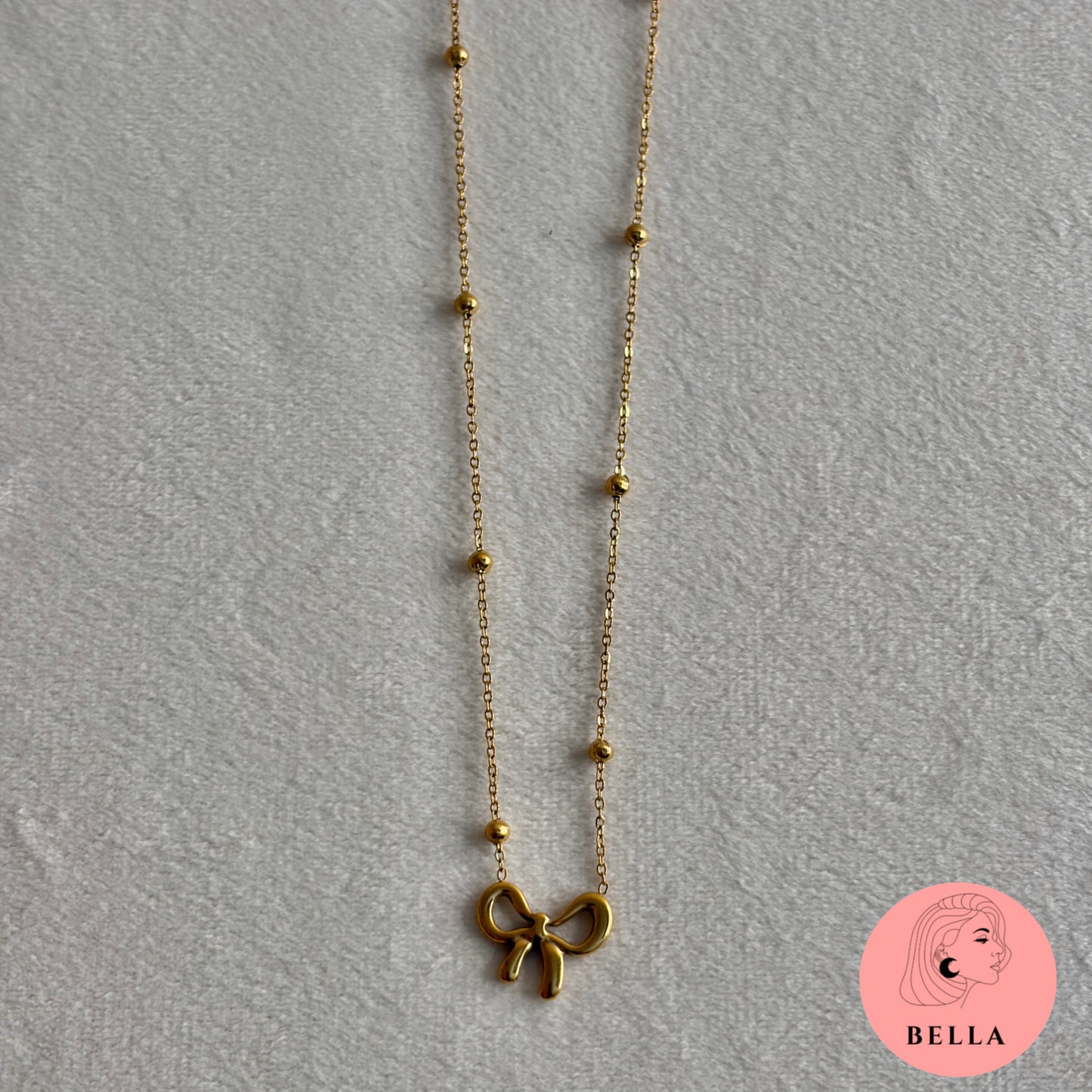 Bow Necklace