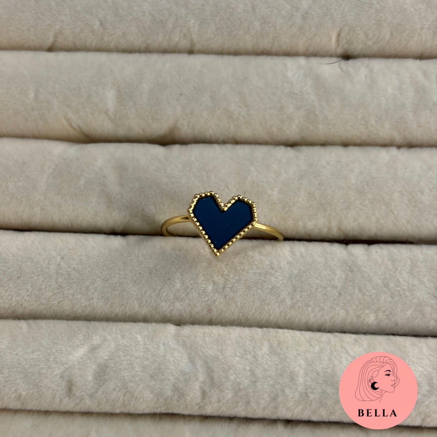 Black Heart Ring