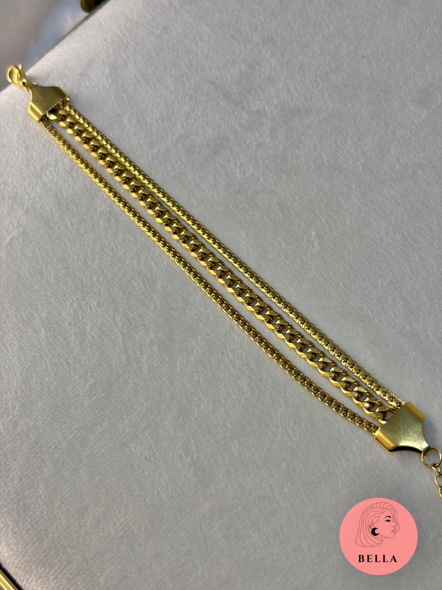 Triple Layer Bracelet