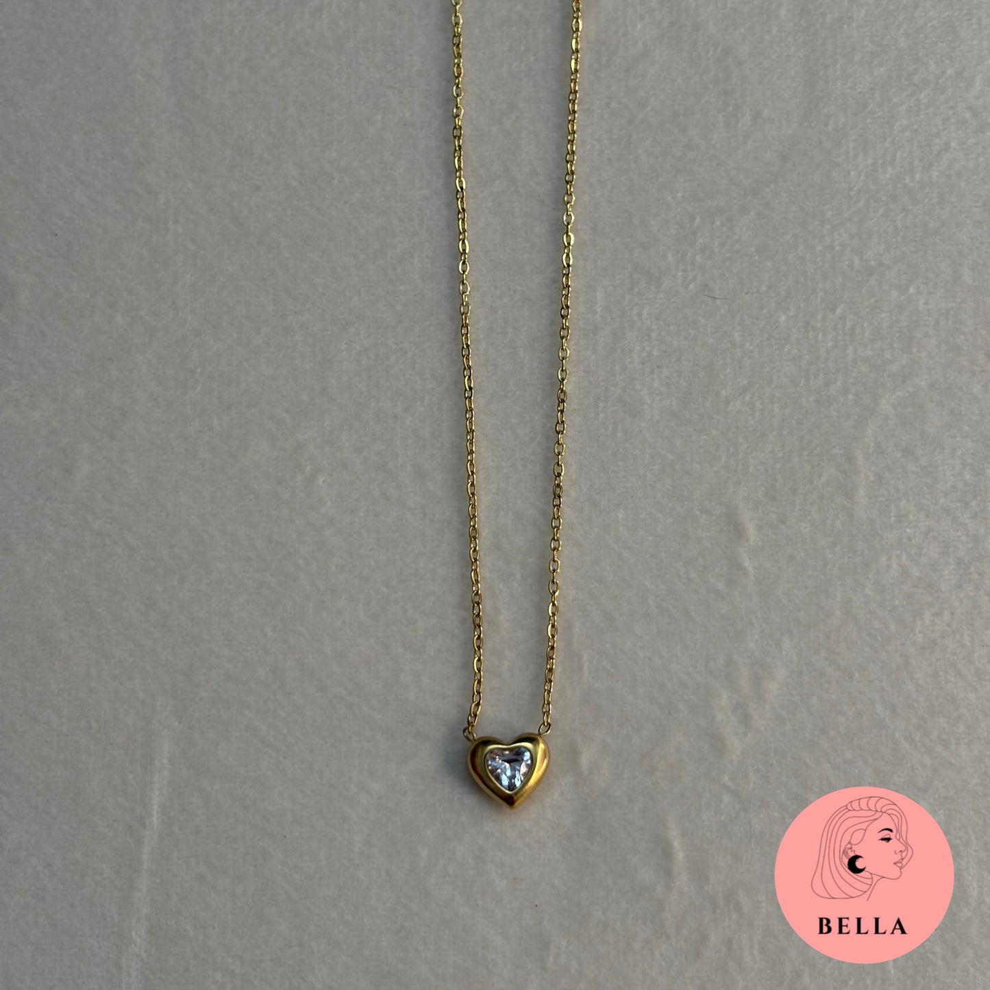 Heart Stone Necklace