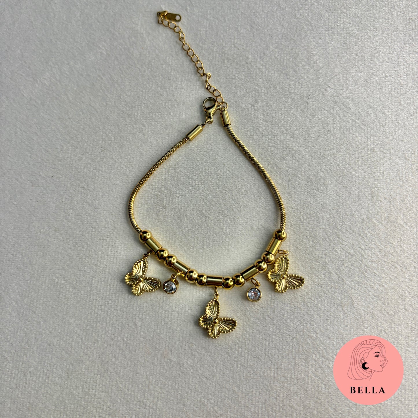 Butterfly Charm Bracelet