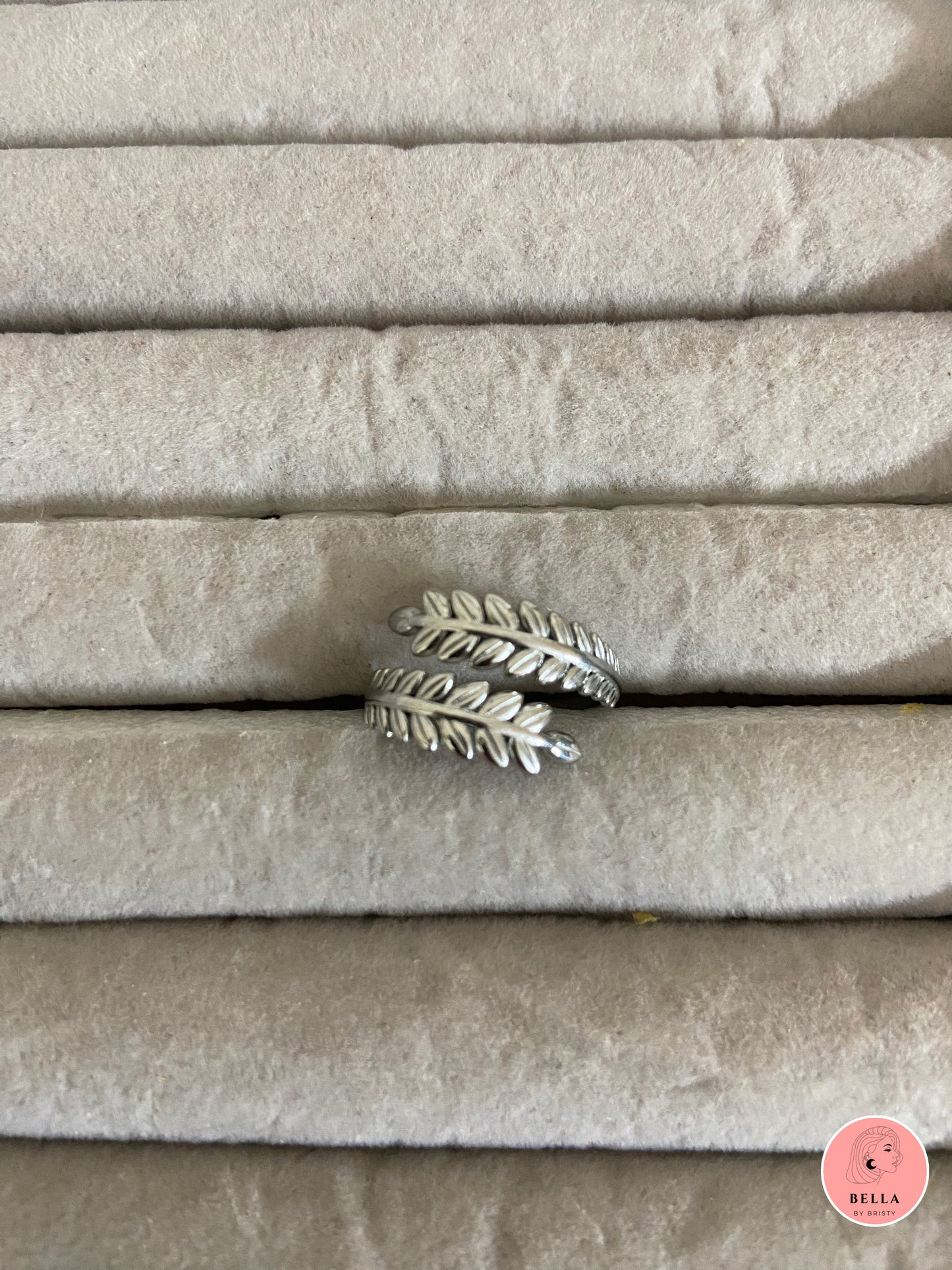 Leafy Ring- Silver