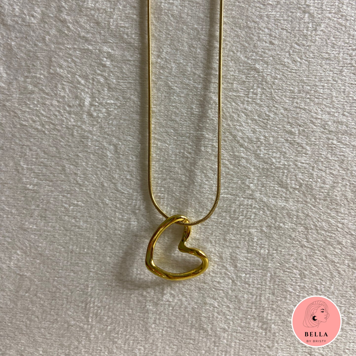 Tilty Heart Necklace