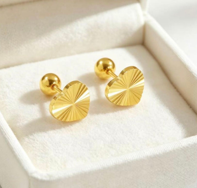 Heart Small Studs