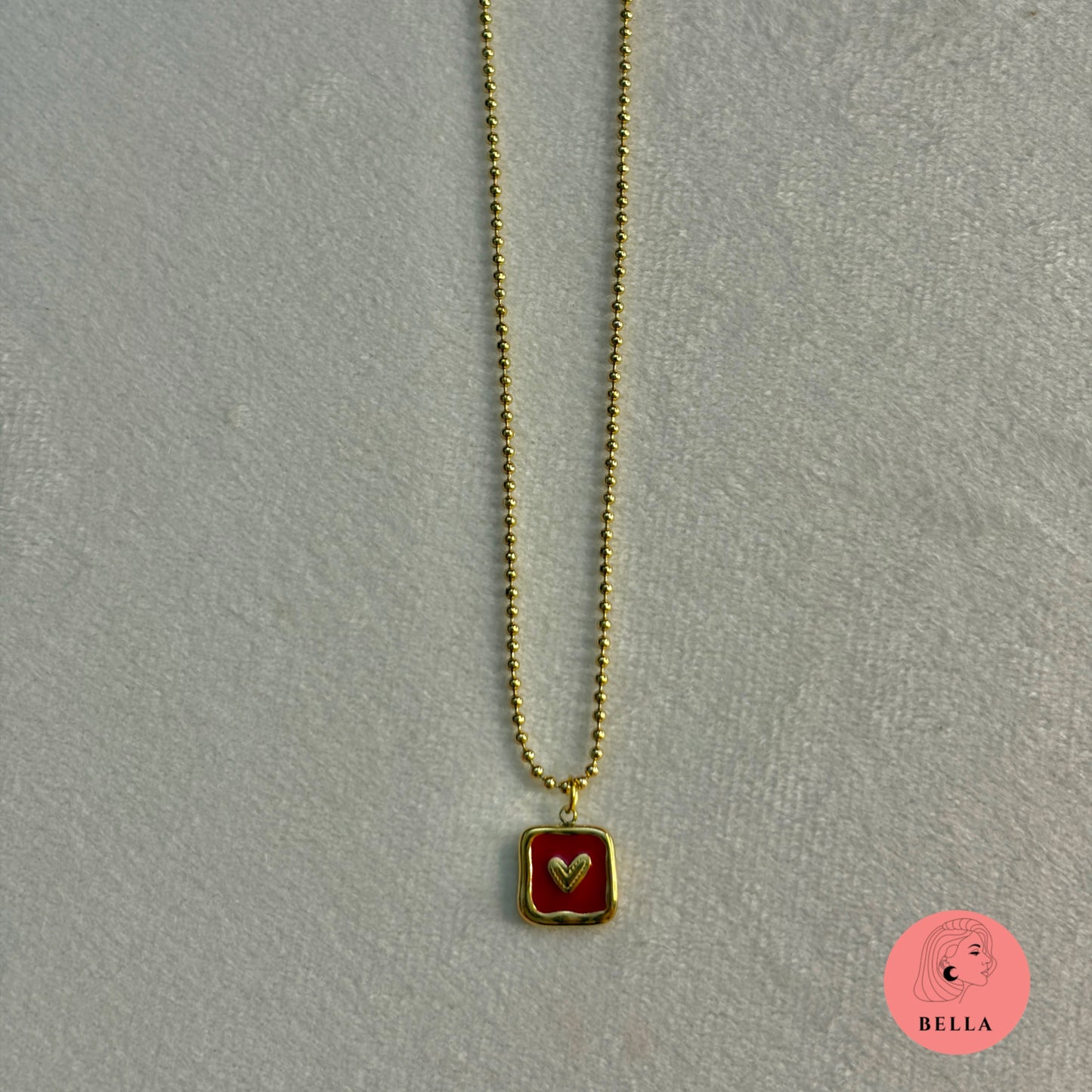 Red Heart Necklace