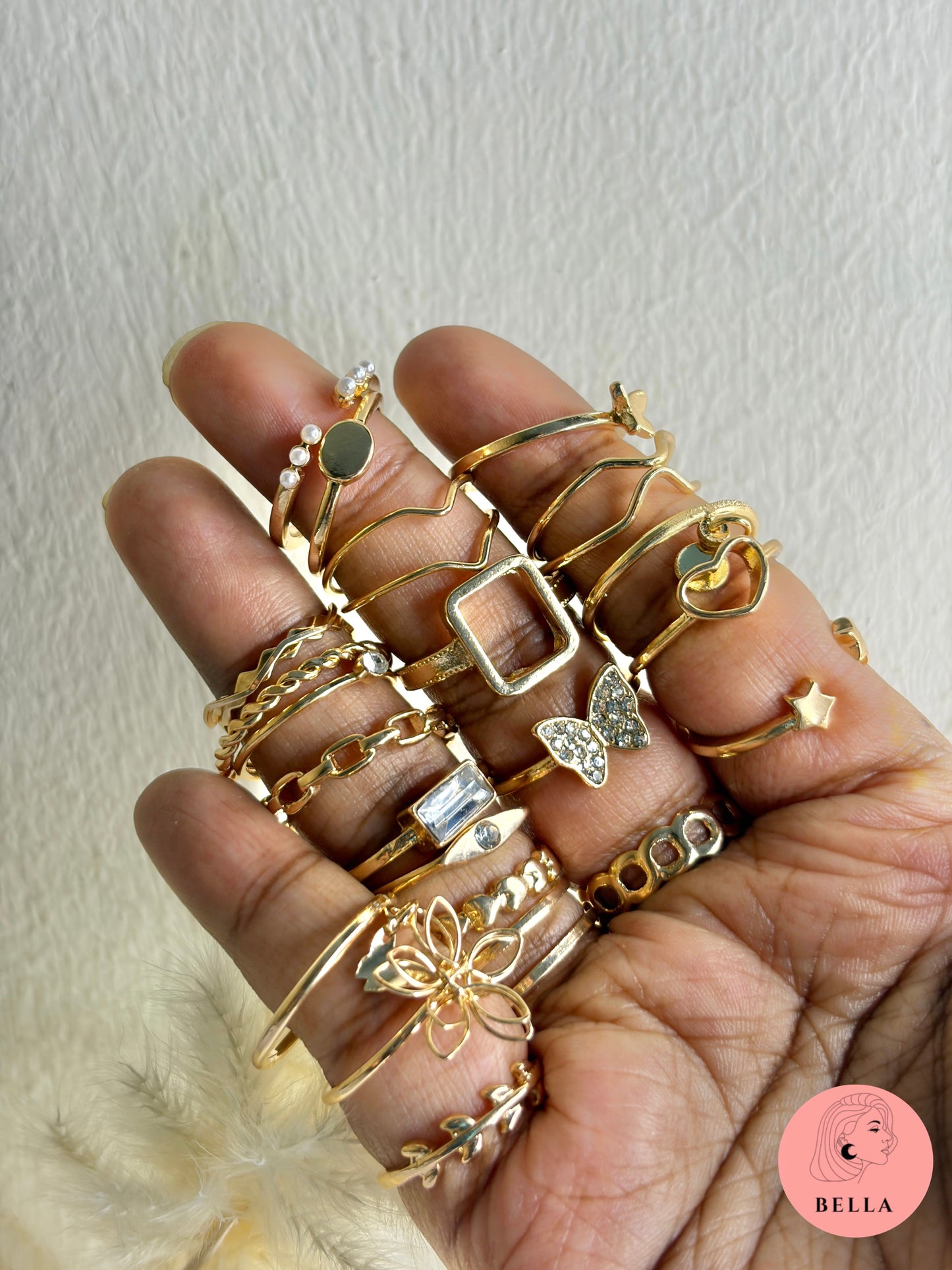 23 piece ringset