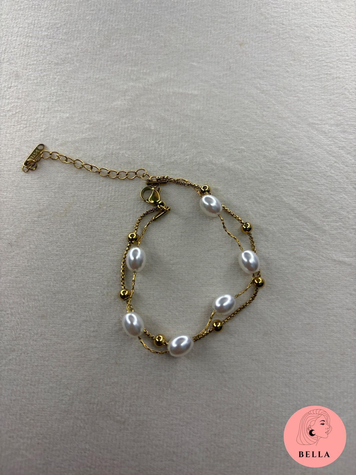 Double Layer Pearl Bracelet