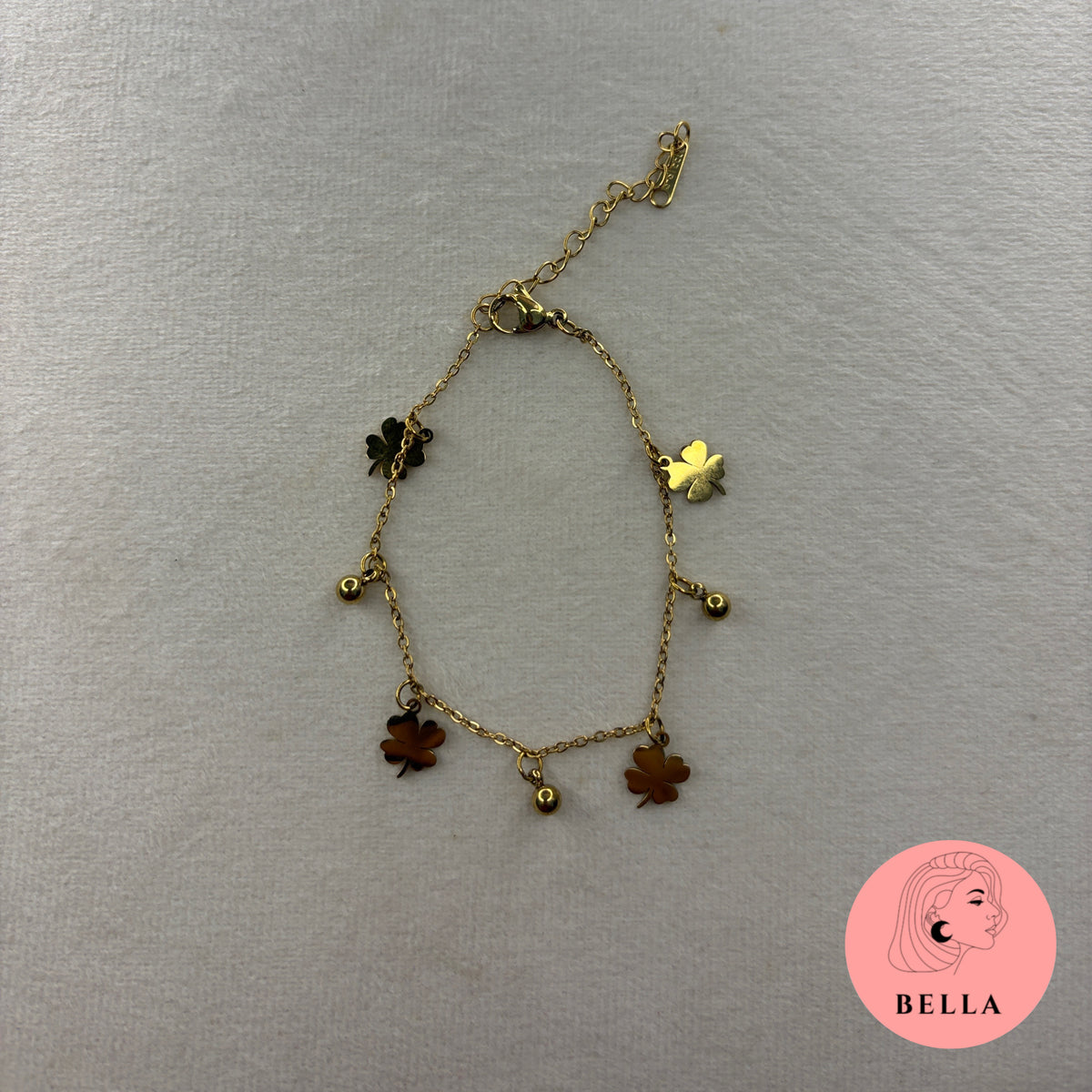 Flower Bracelet -Golden