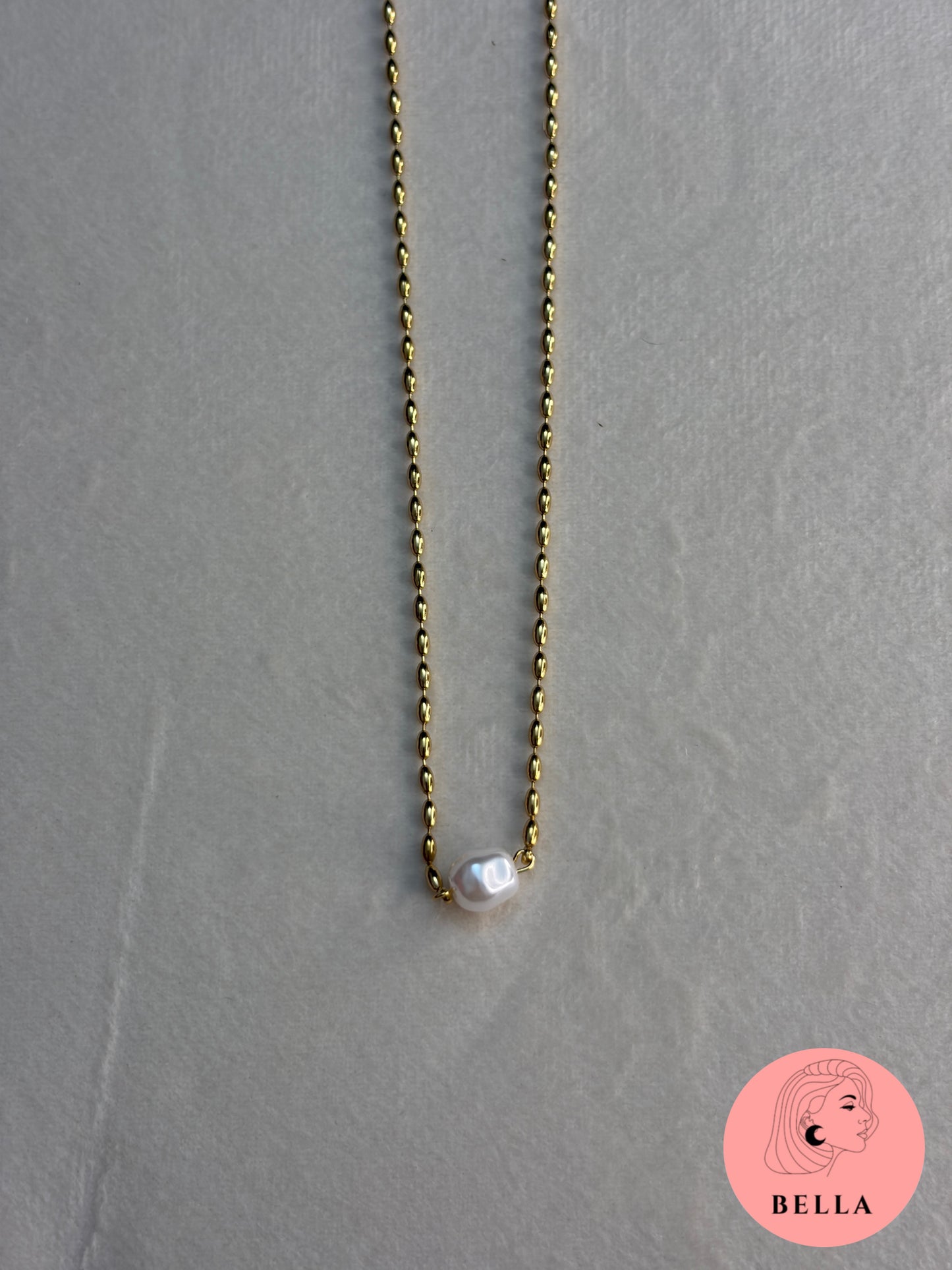 Single Pearl Necklace