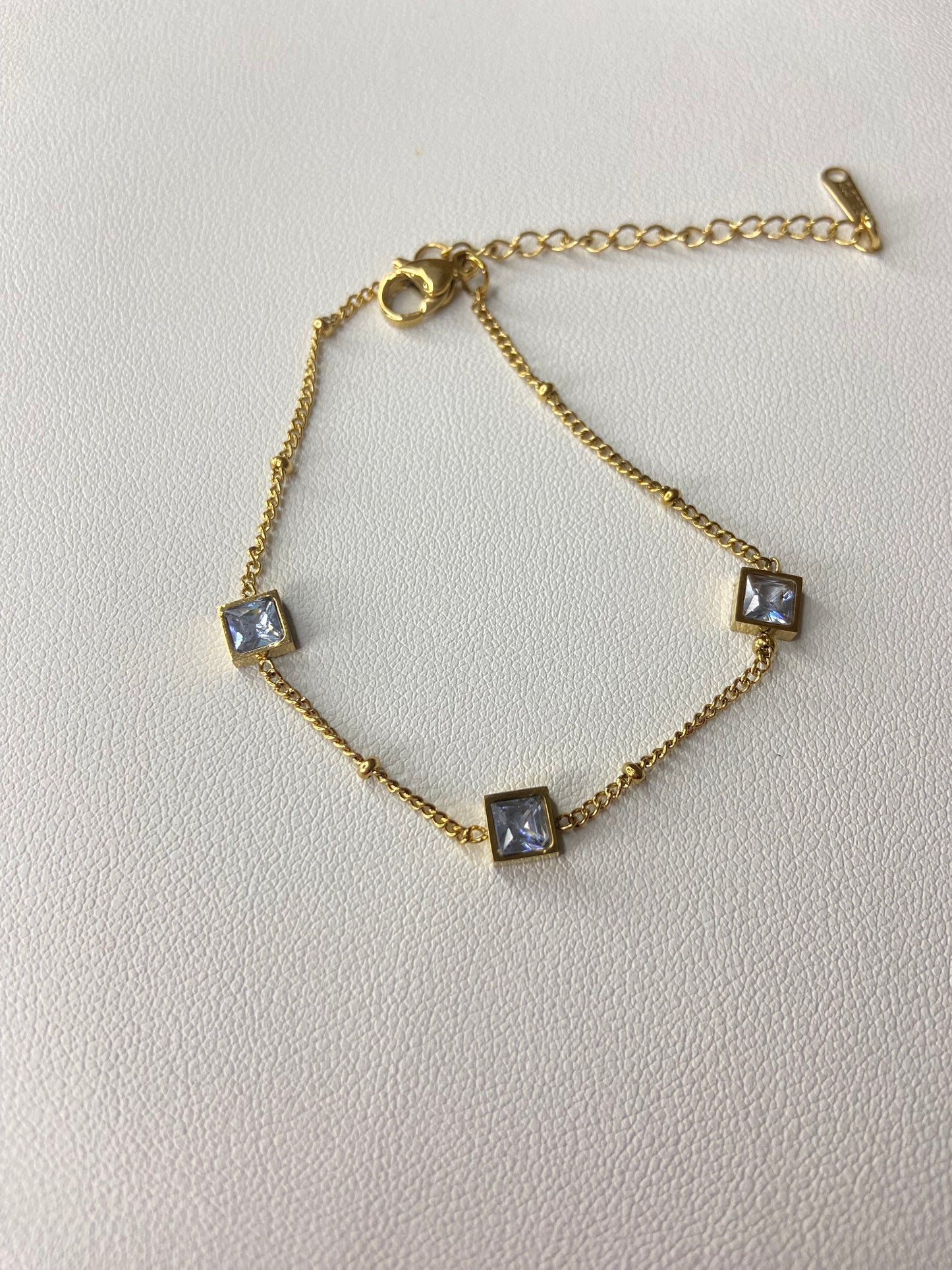 Tri Stone Bracelet