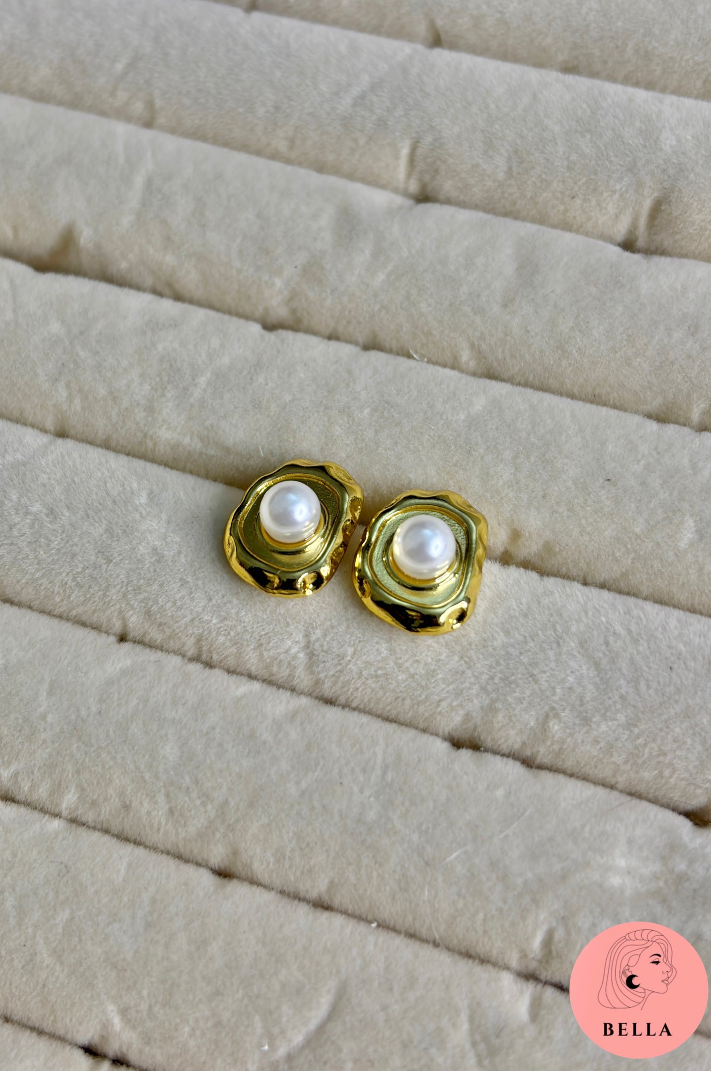 Pearl Stud Earrings