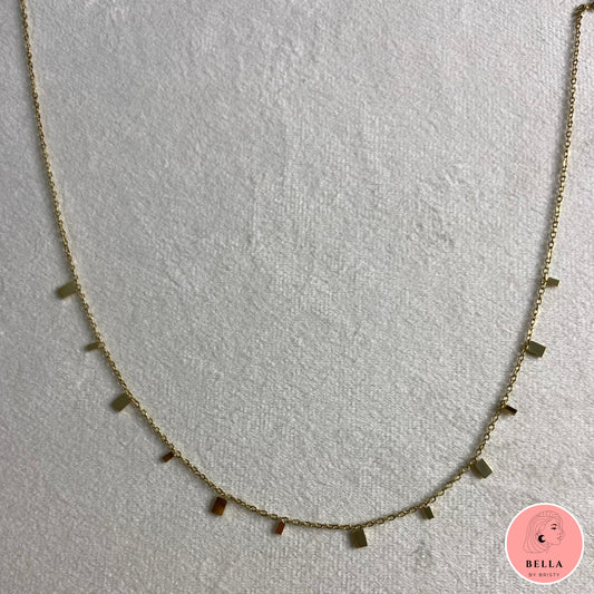 Square Tassle Necklace