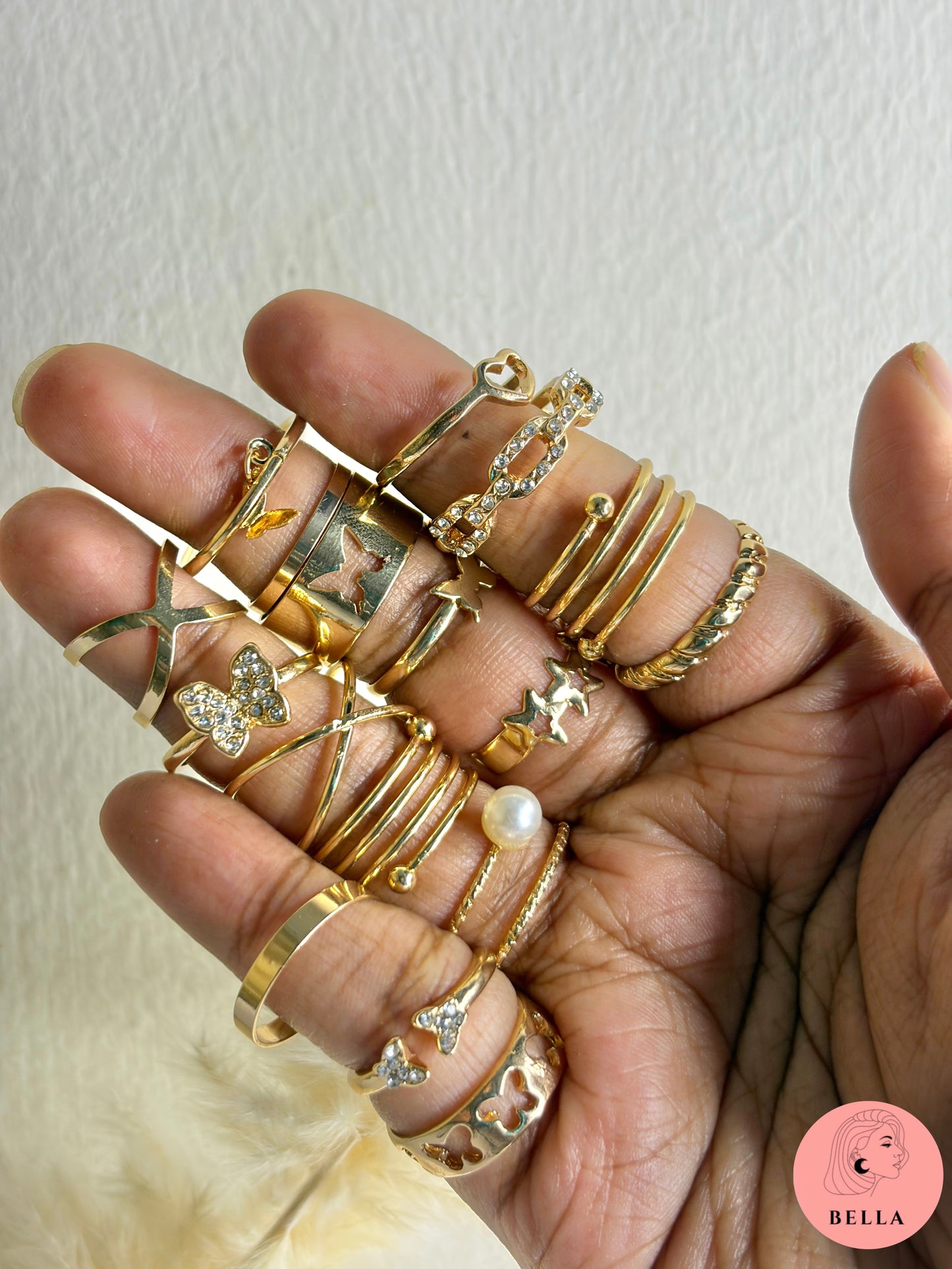 18 piece ringset
