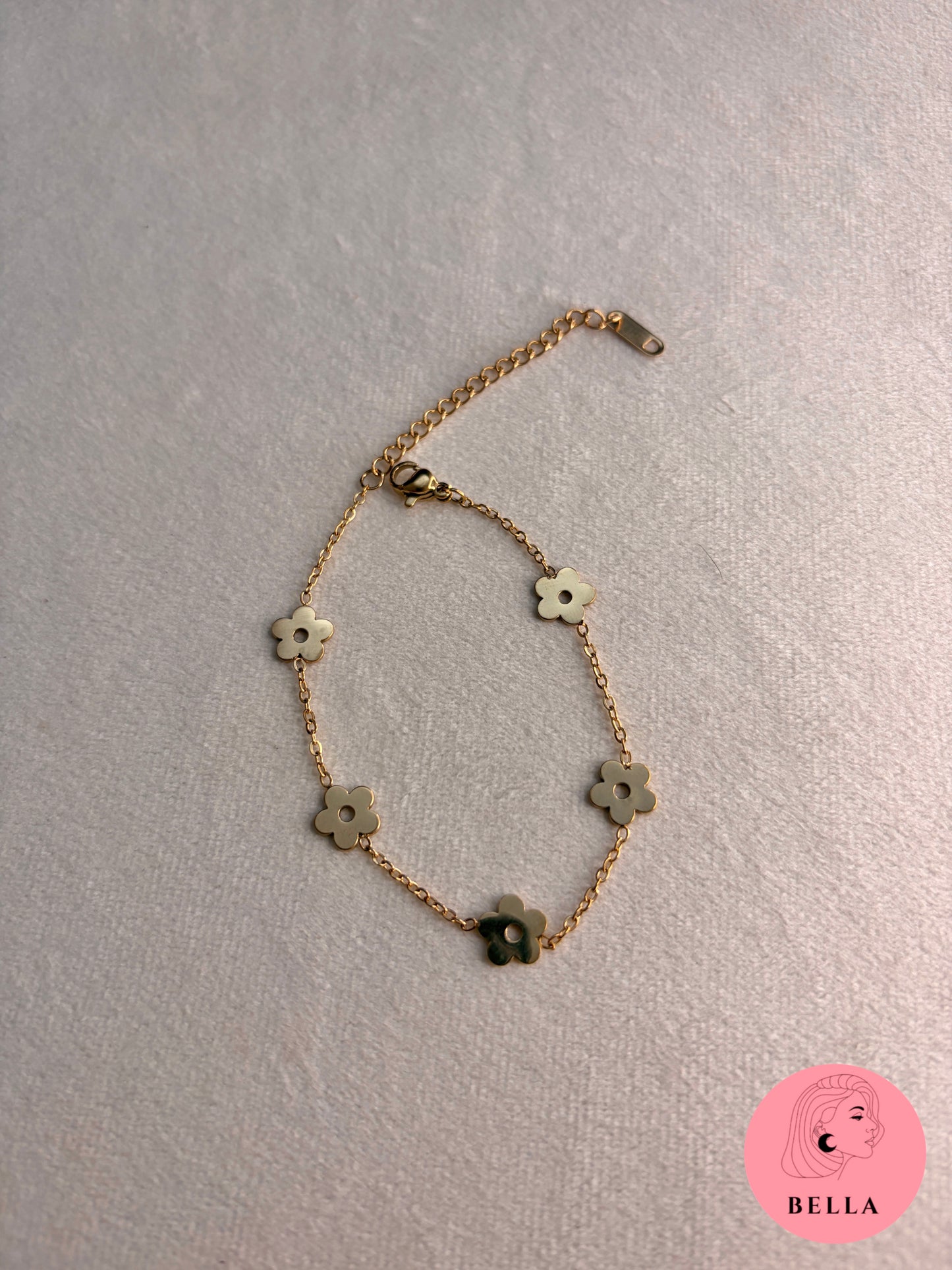 Five Flower Bracelet
