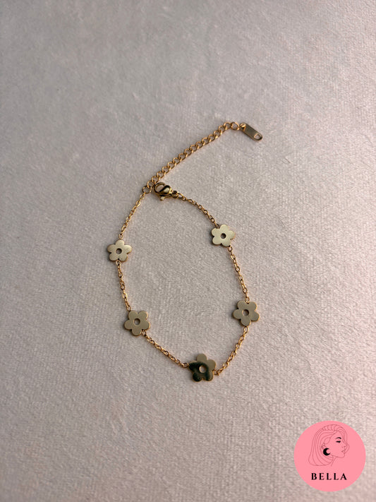 Five Flower Bracelet