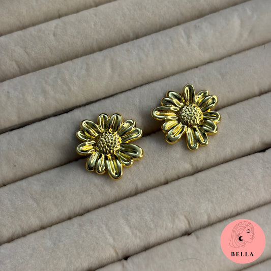 Sunflower Stud Earrings