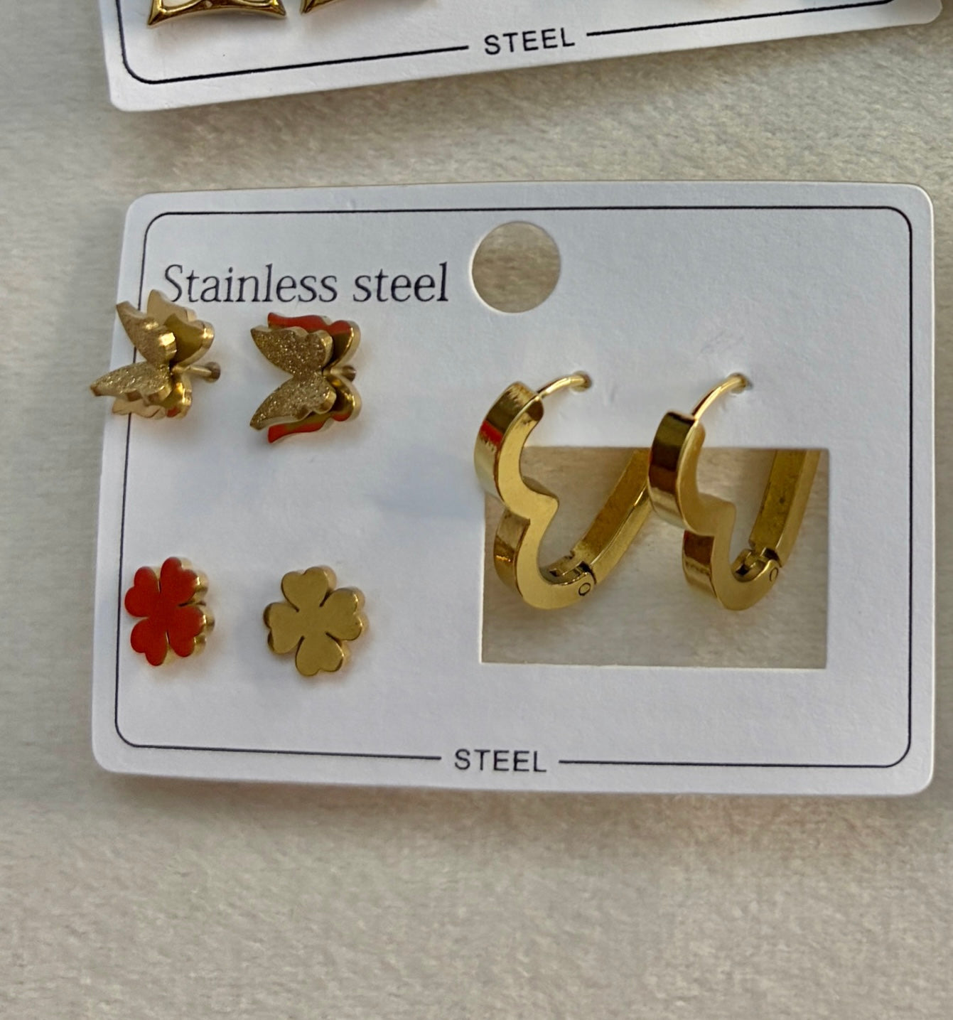 3 pair earring set