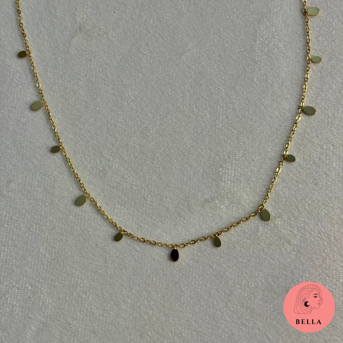Oval Tassle necklace