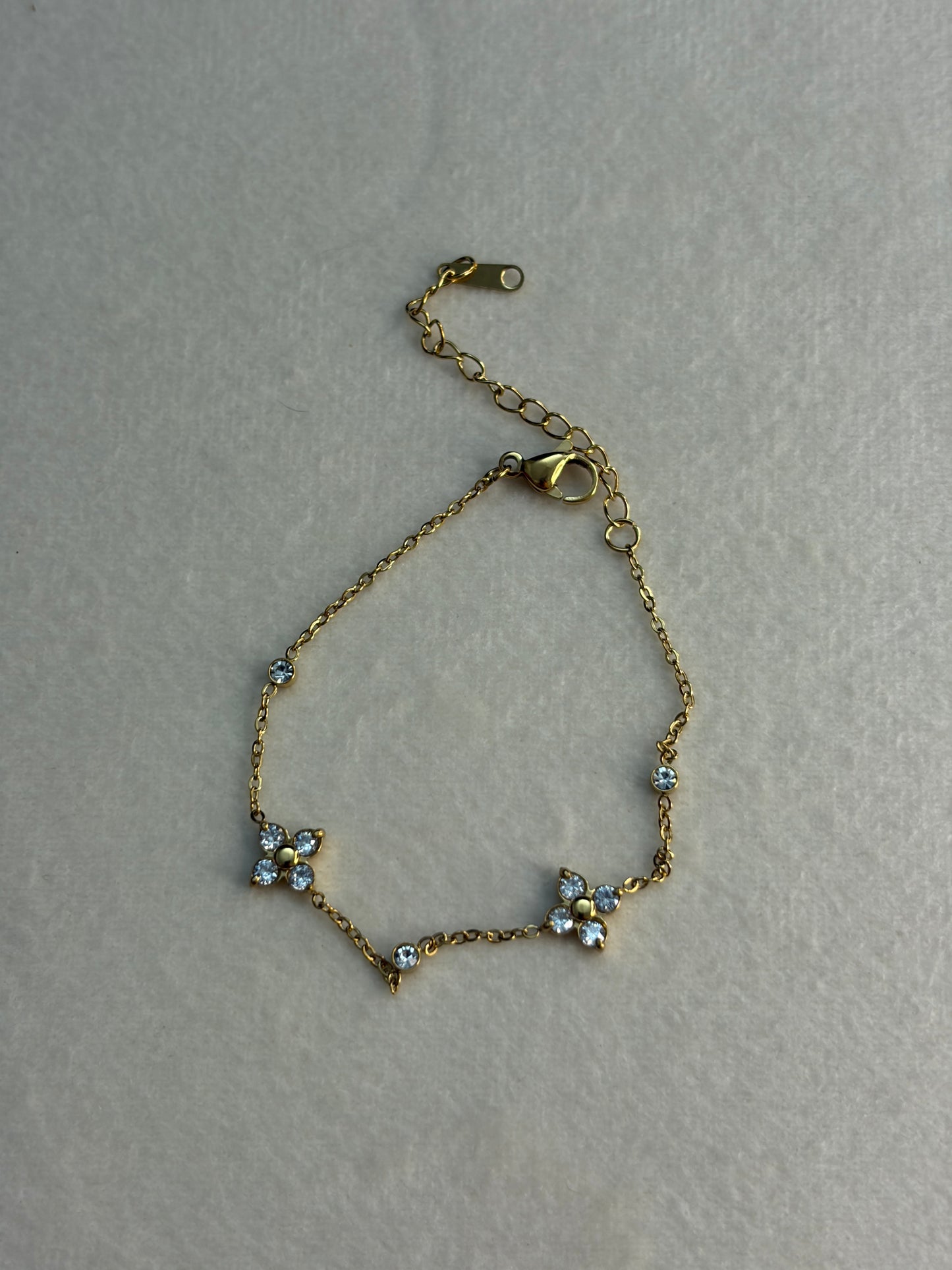 Flower Stone Bracelet