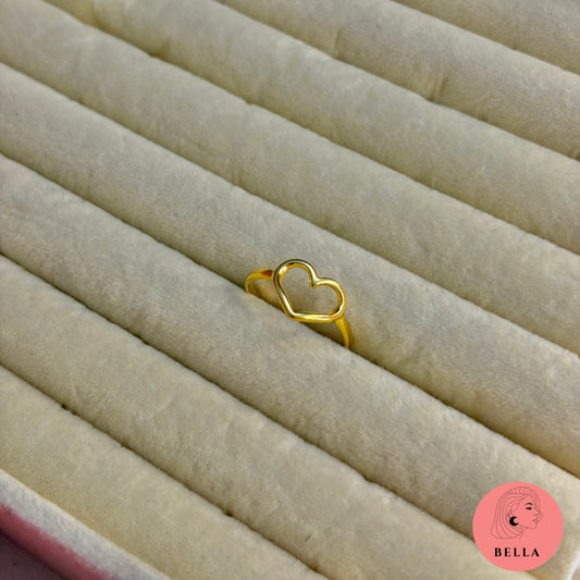 Plain Heart Ring