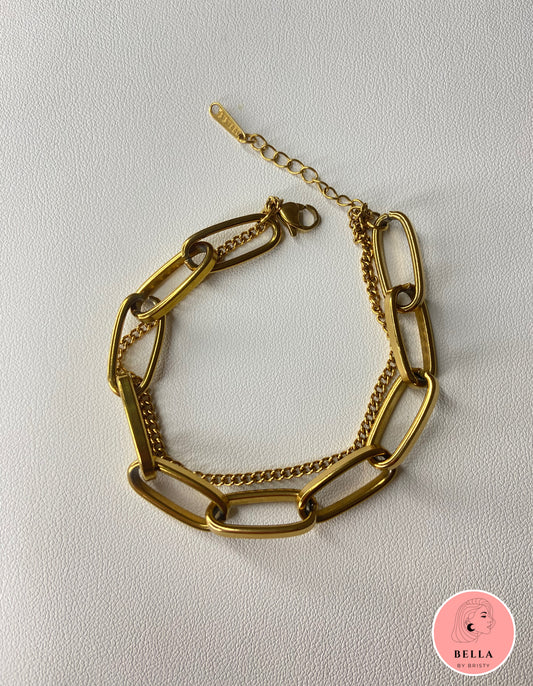 Double Layer Chain Bracelet