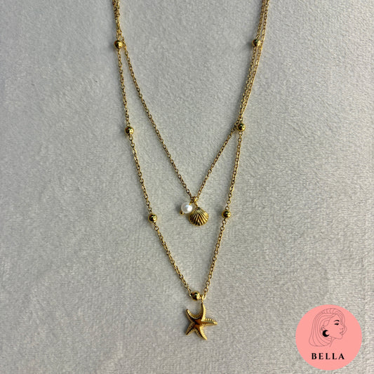 Double Layer Sea Necklace