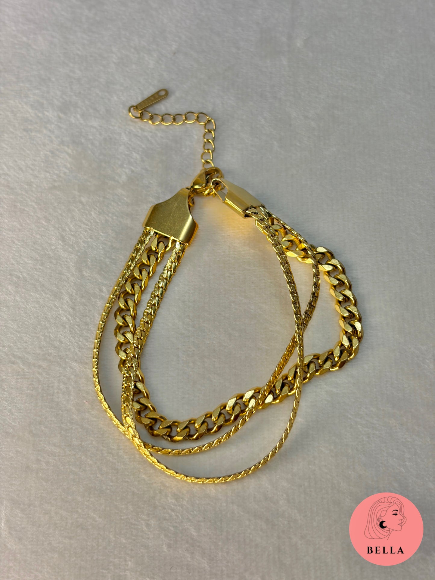 Triple Layer Bracelet
