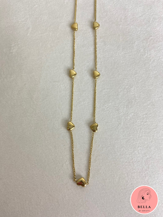 Multi Heart Necklace