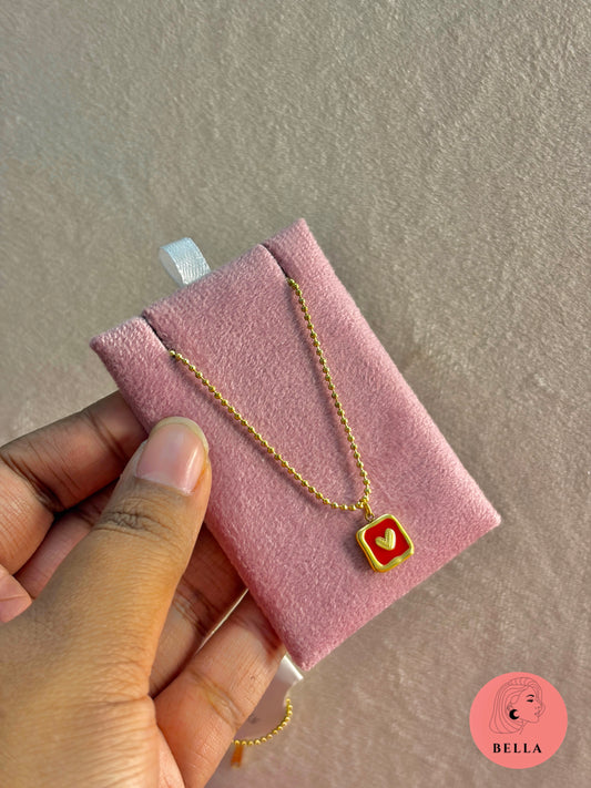 Red Heart Necklace