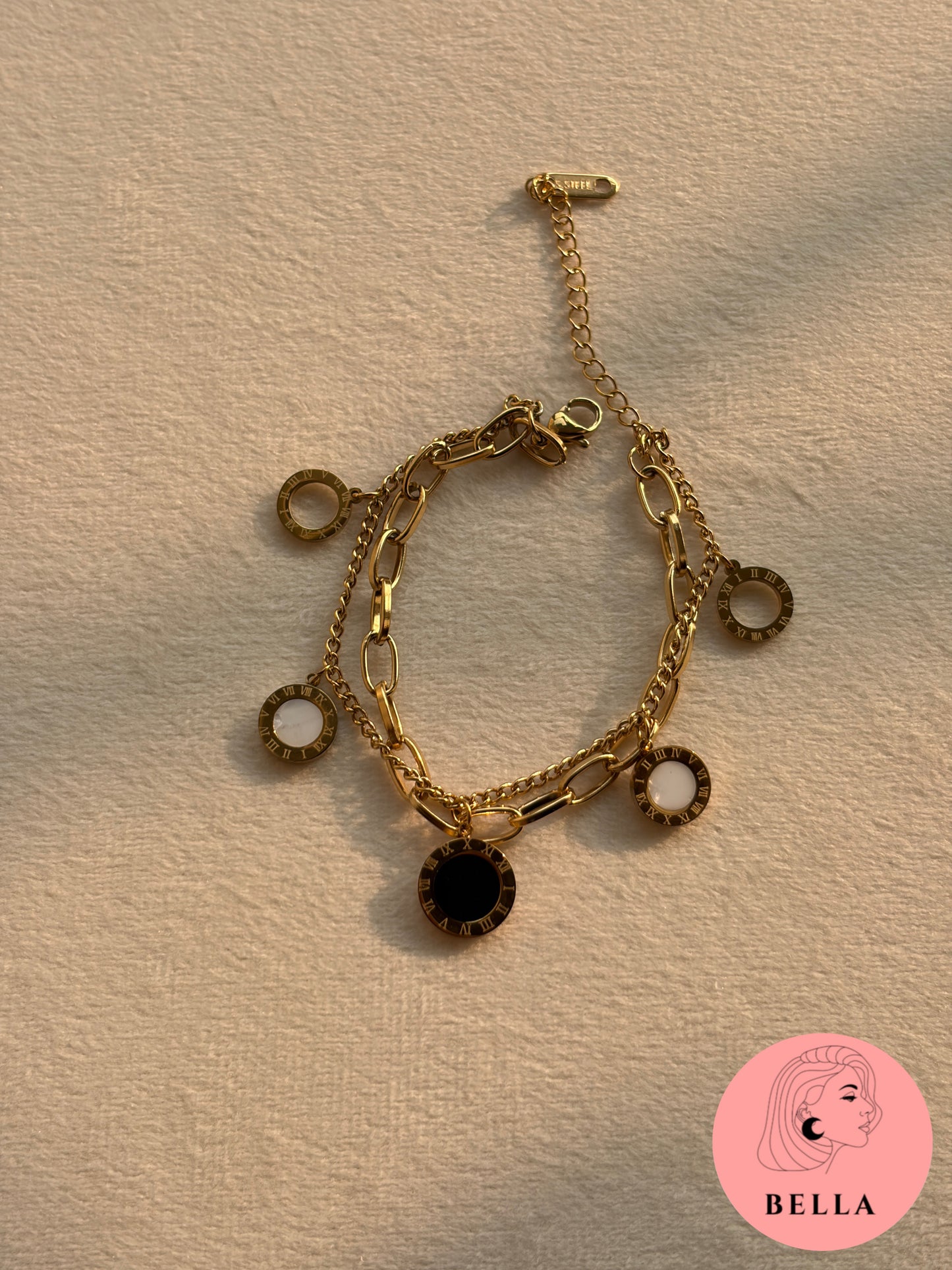 Double Layer Round Bracelet