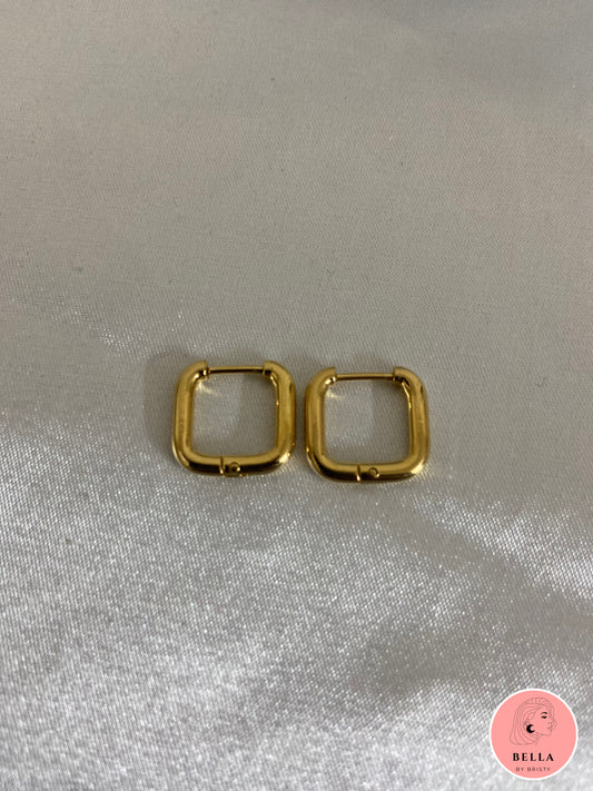 Small Square Hoops