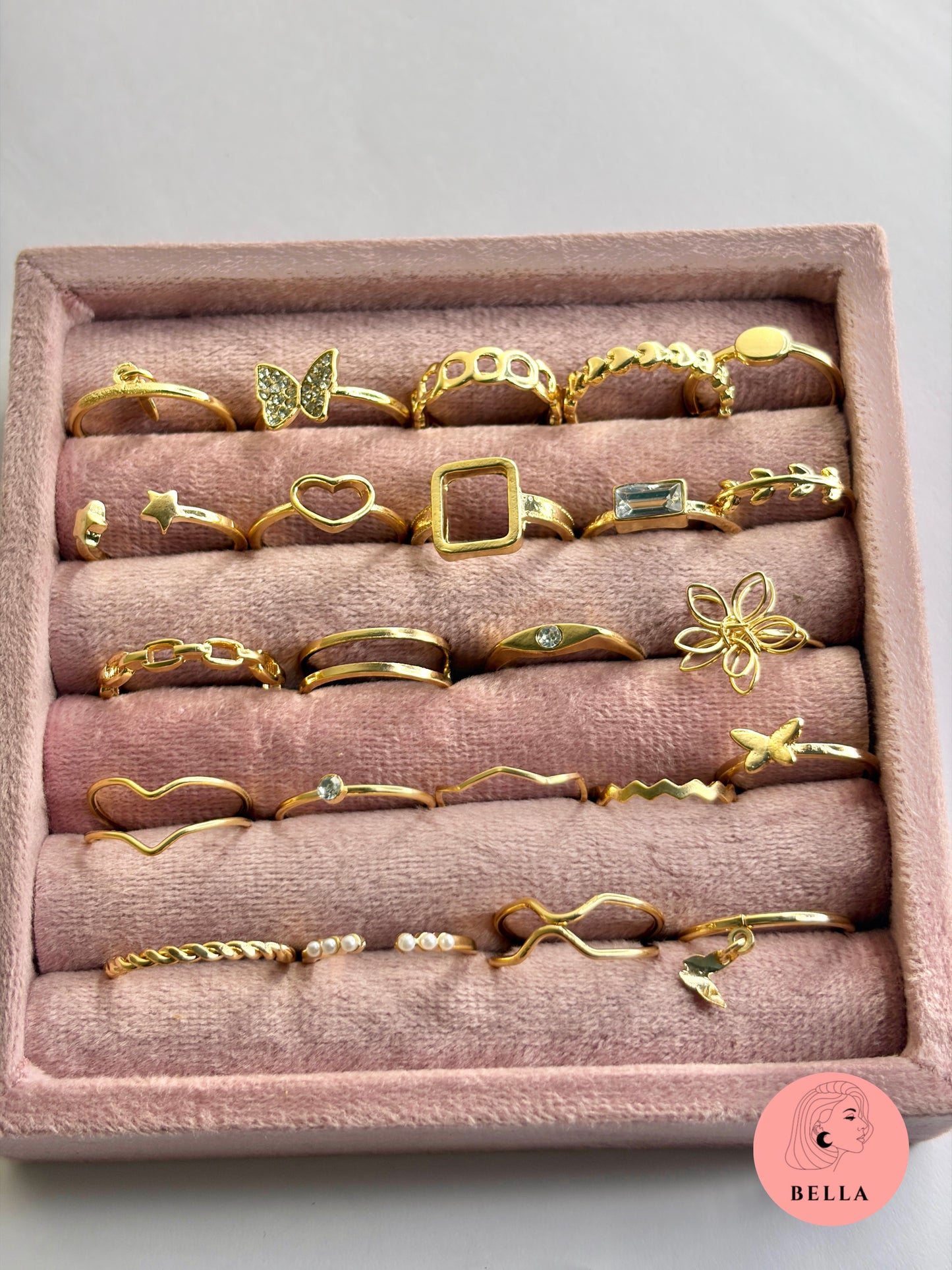 23 piece ringset