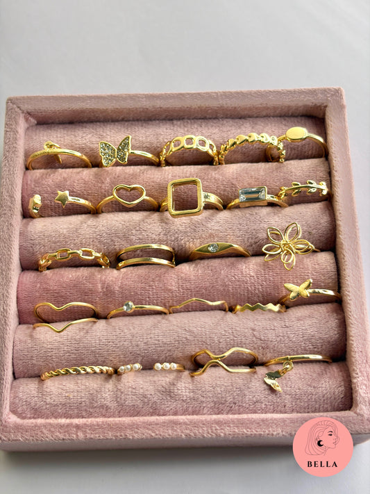 23 piece ringset