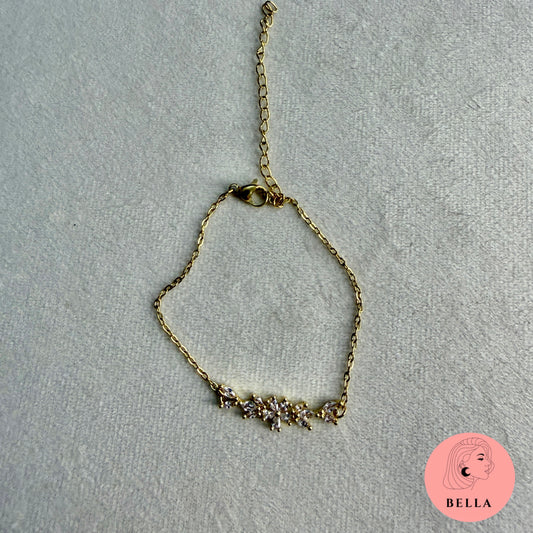 Flowery Stone Bracelet
