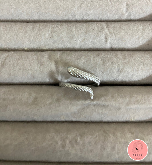 Snaky  Ring - Silver