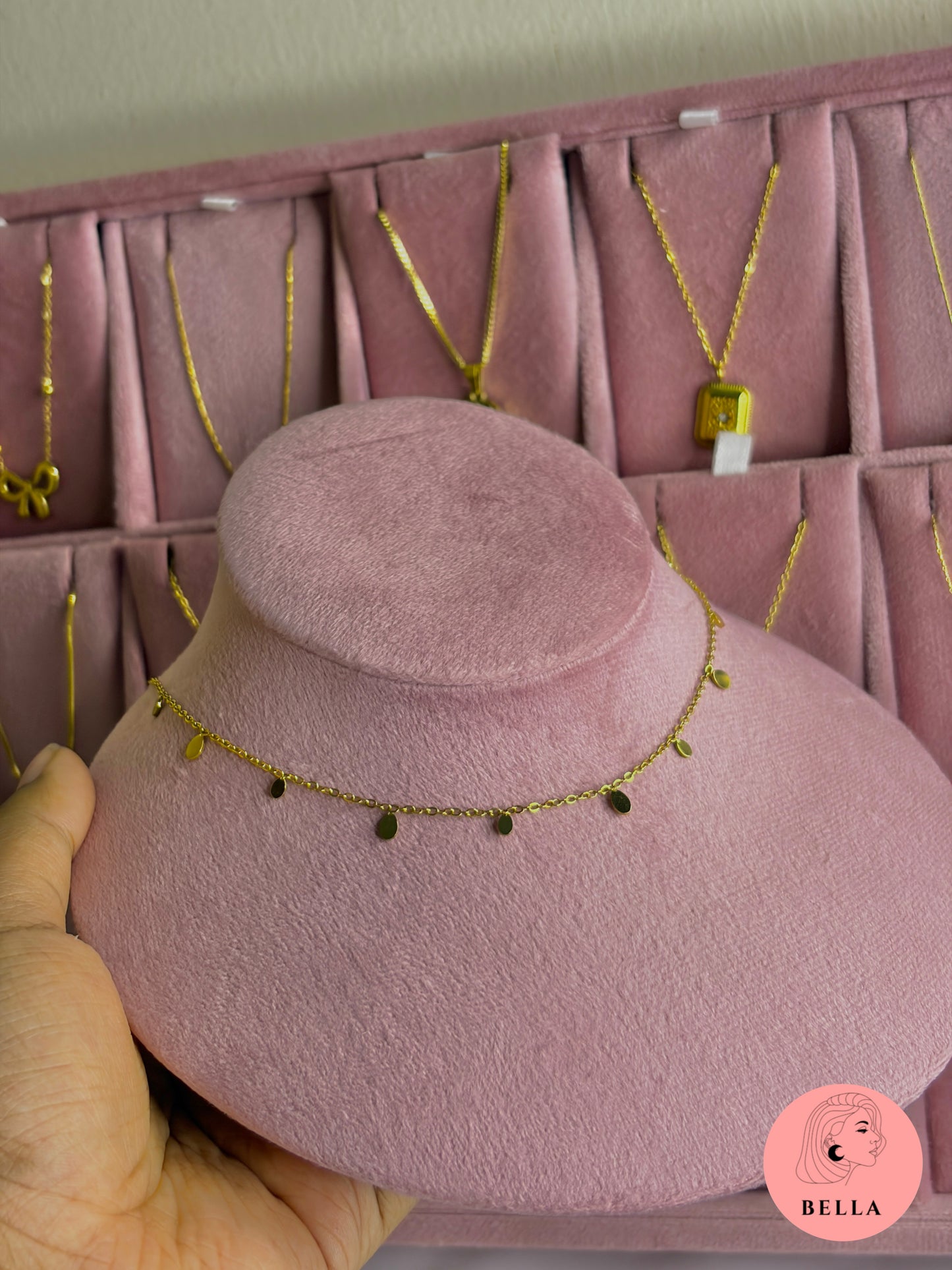Round Tassle Necklace