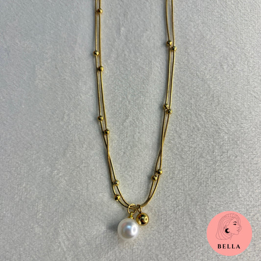 Hena Pearl Necklace
