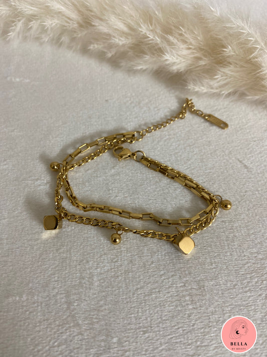 Gold Drops Bracelet