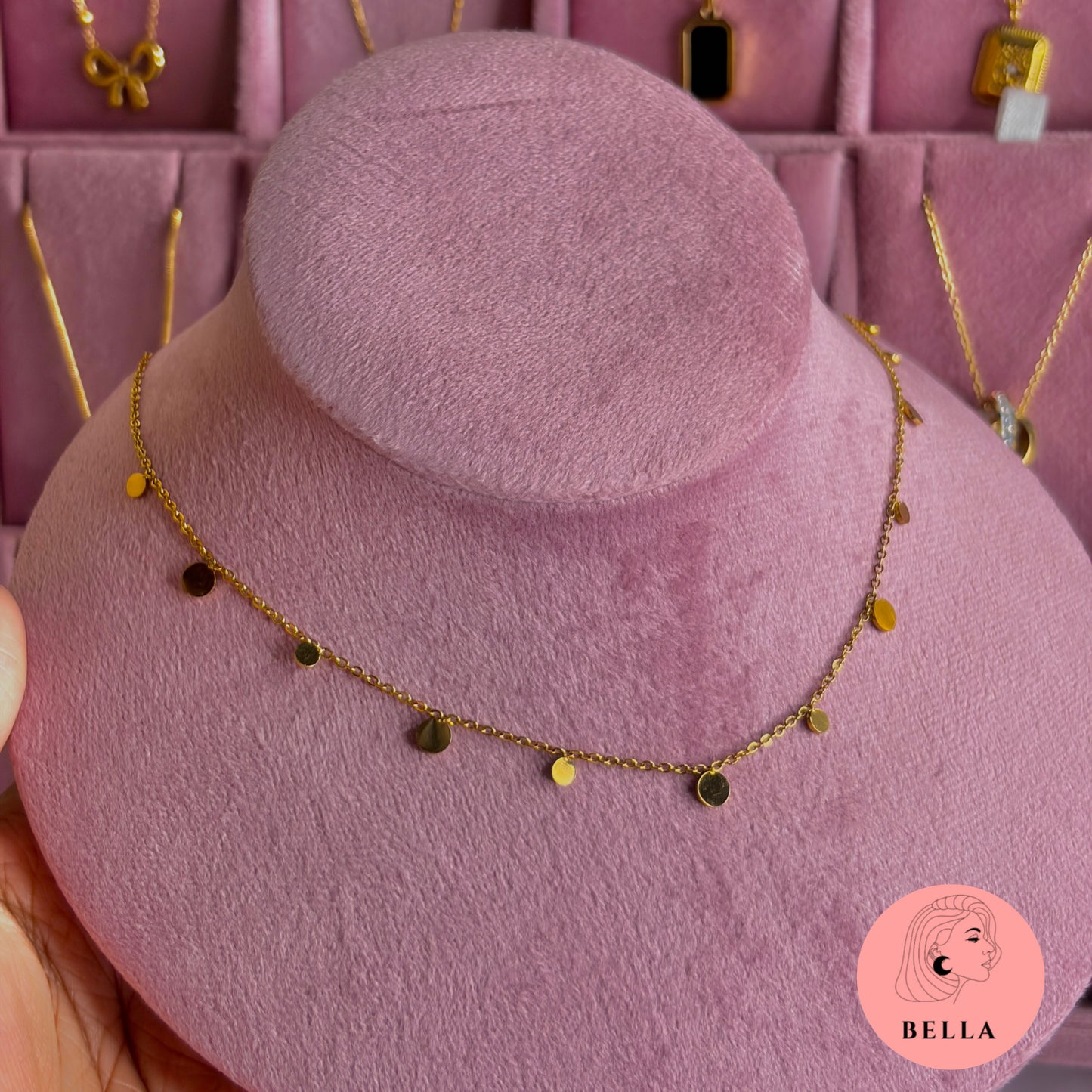 Round Tassle Necklace