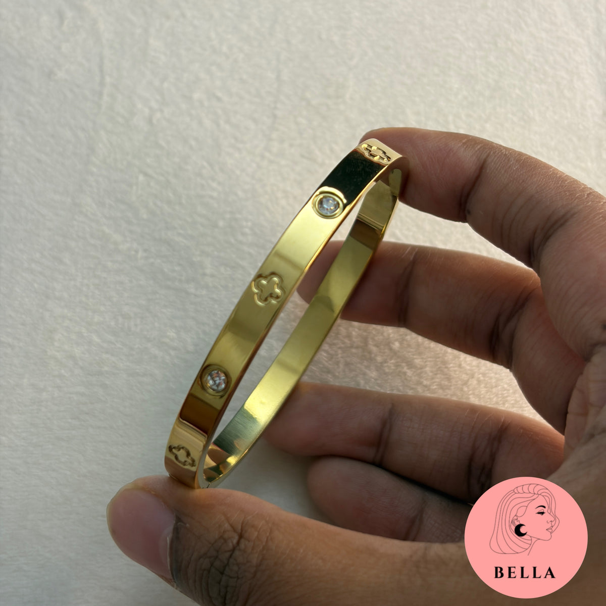 Clover Cuff Bracelet