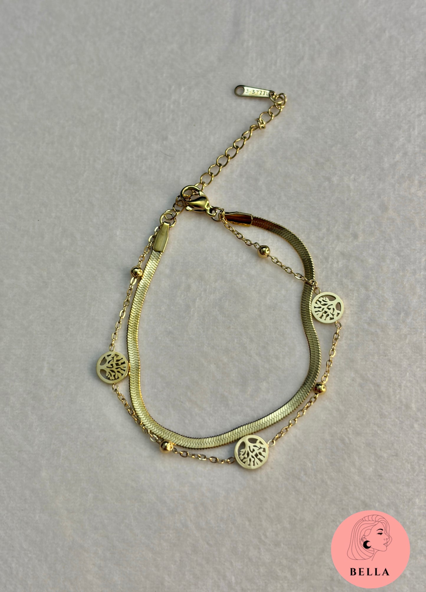 Double Layer Tree Bracelet