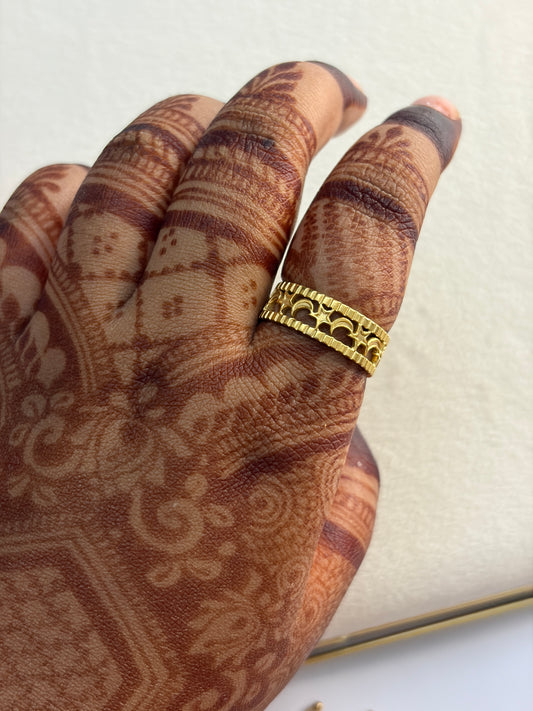Moon Star Ring