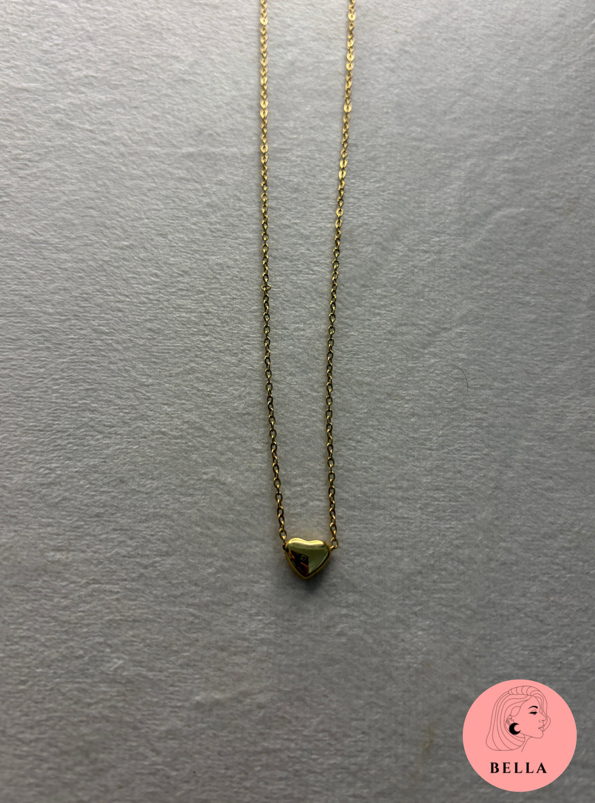Minimal Heart Necklace