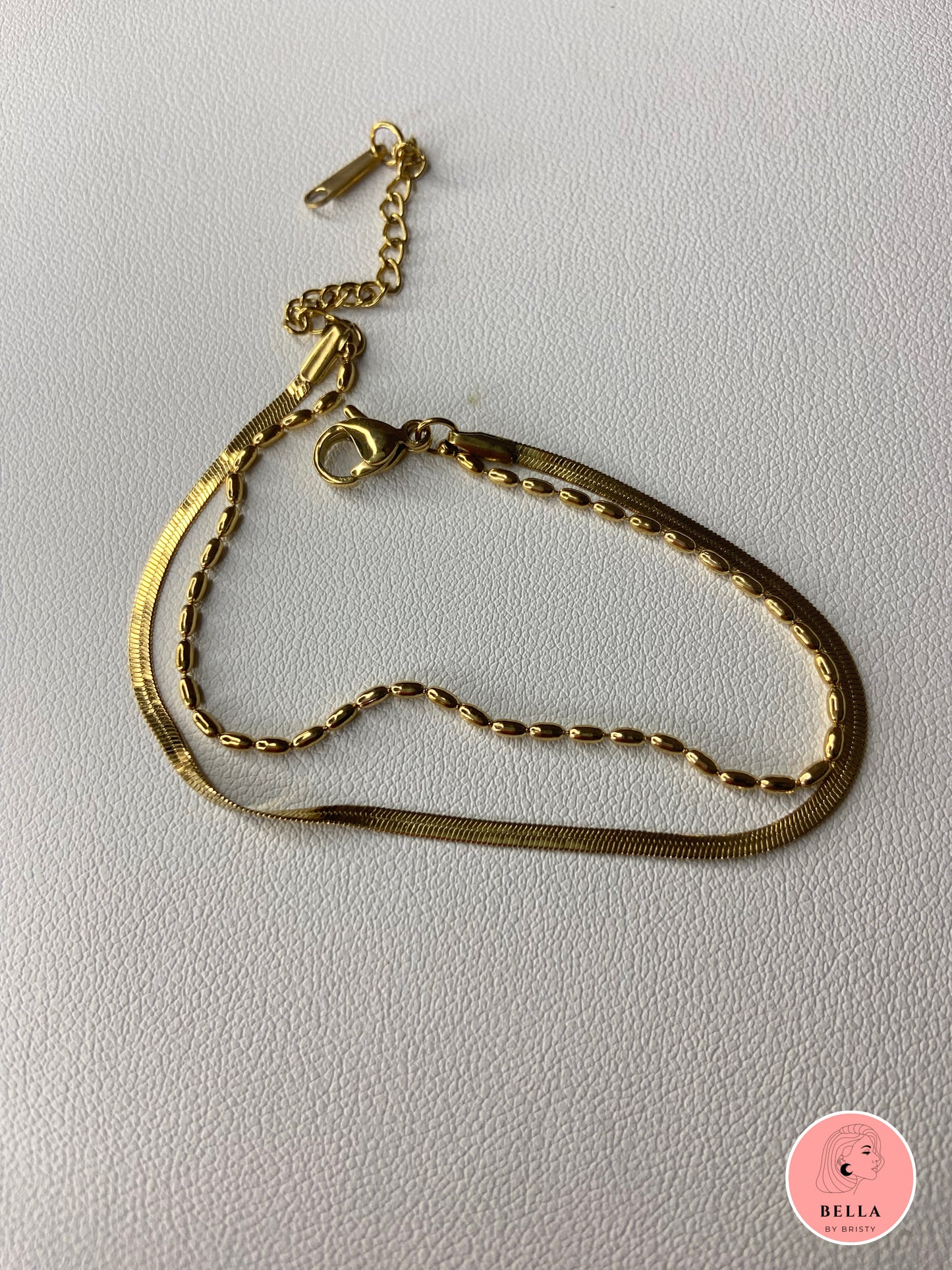 Double Layer Snake Chain Bracelet