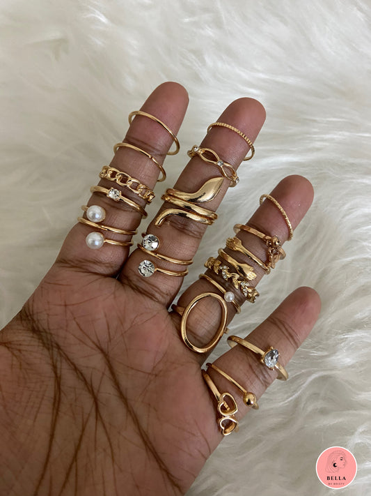 18 piece Ring set