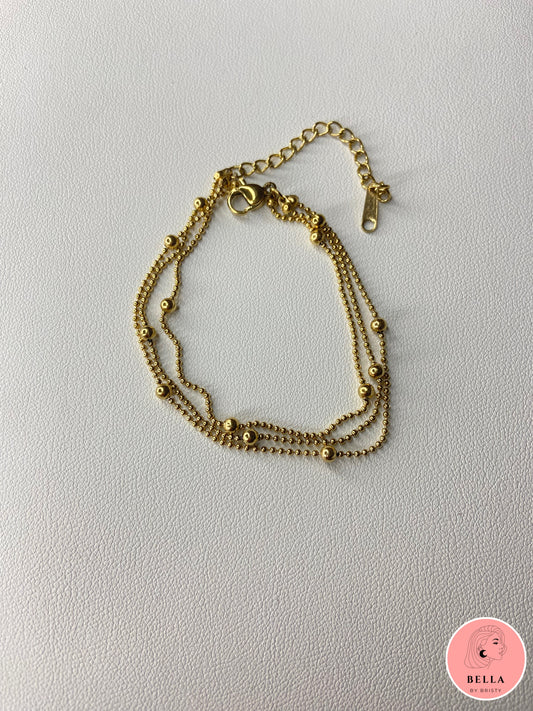 Three Layer Ball Bracelet