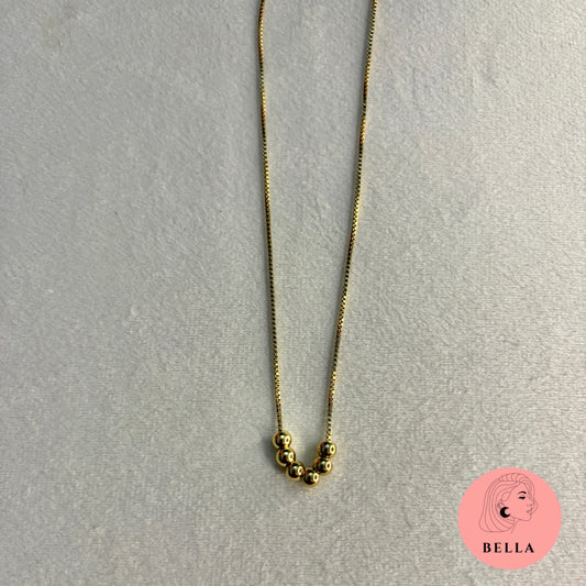 Five Balls Necklace