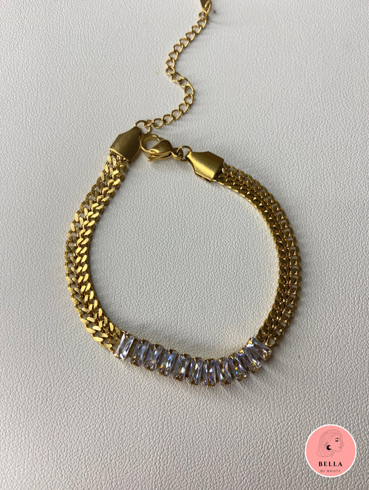 Gold-stone Bracelet