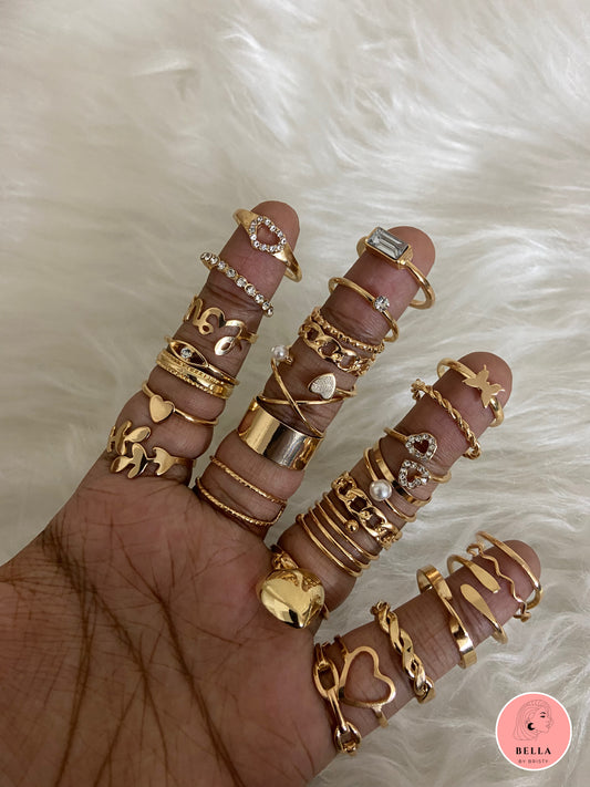 28 piece Ringset